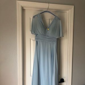 Azazie Bridesmaid Dress Sky Blue